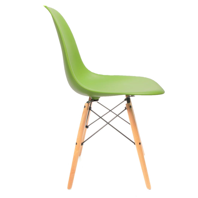 Eames DSW chair groen - Charles & Ray Eames