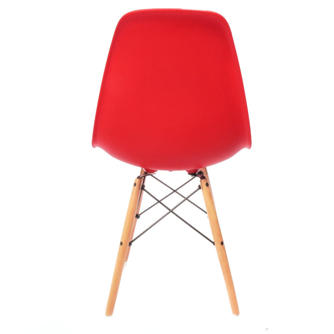 Eames DSW chair rood - Charles & Ray Eames