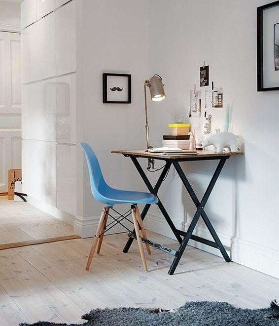 Eames DSW chairs blauw - Charles & Ray Eames
