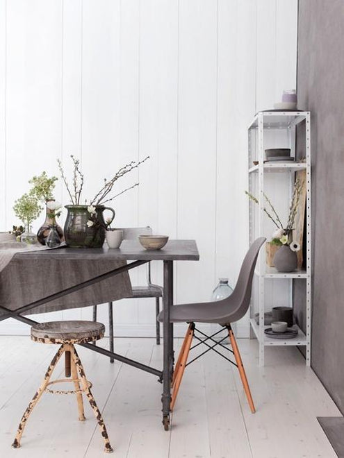 Eames DSW chair mauve grijs - Charles & Ray Eames