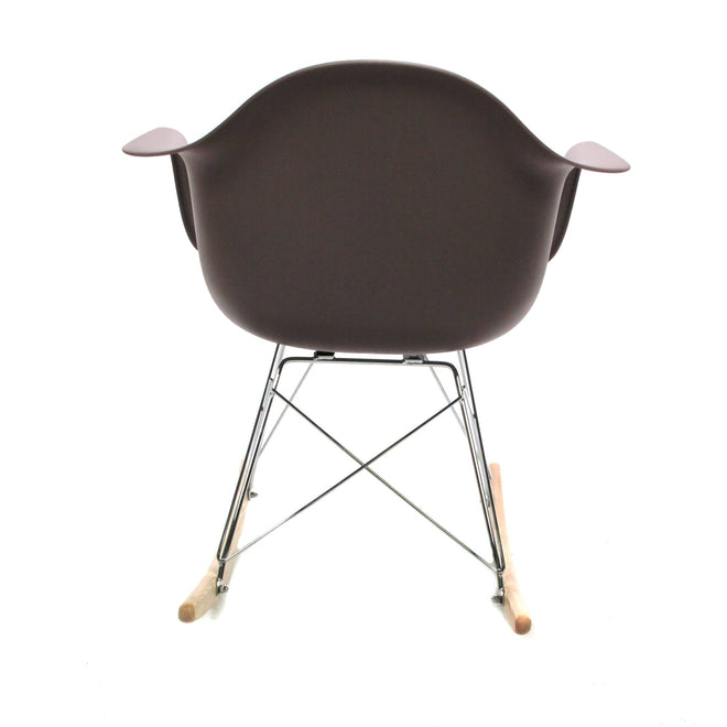 Eames RAR schommelstoel mauve grijs - Charles en Ray Eames