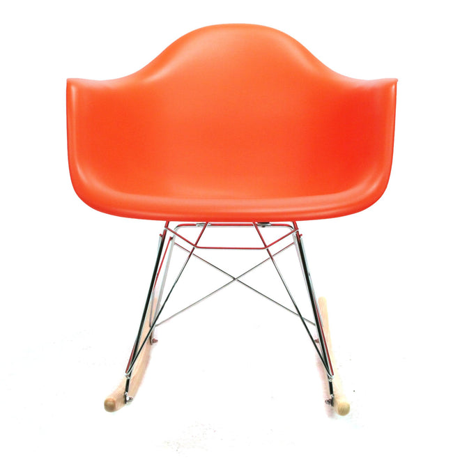 Eames RAR schommelstoel oranje - Charles & Ray Eames 