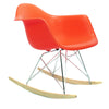Eames RAR schommelstoel oranje