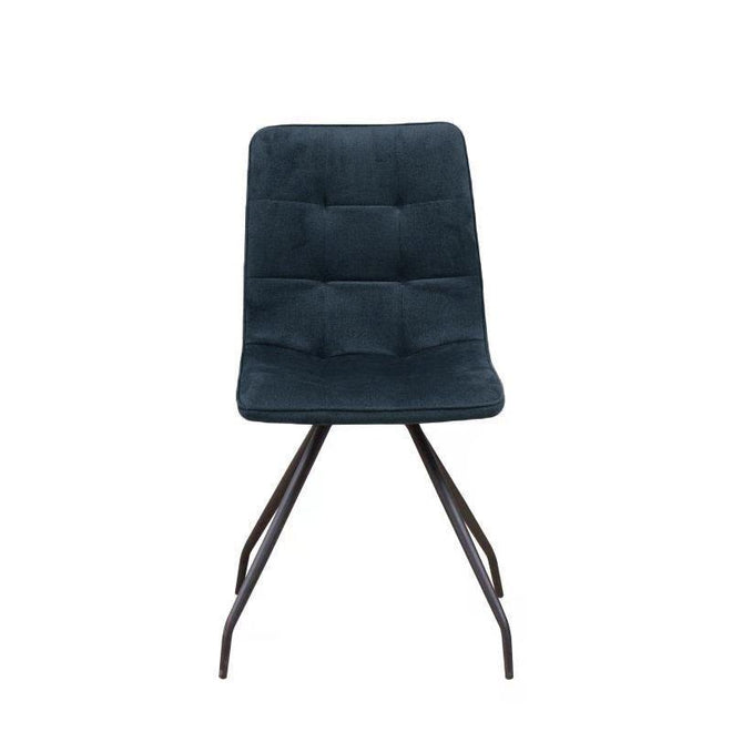 Eetkamerstoel Fenn Velvet blauw