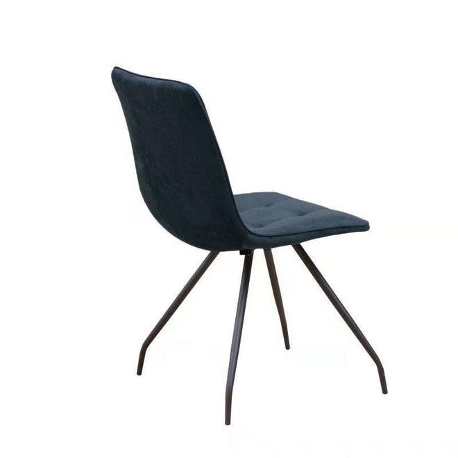 Eetkamerstoel Fenn Velvet blauw