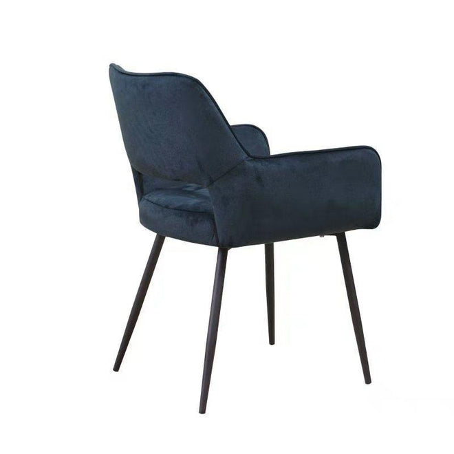 Eetkamerstoel Lexa Velvet blauw