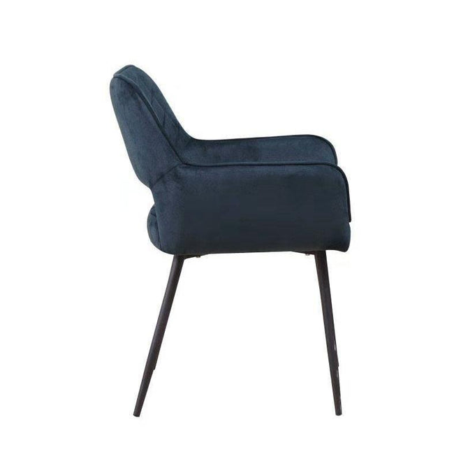 Eetkamerstoel Lexa Velvet blauw