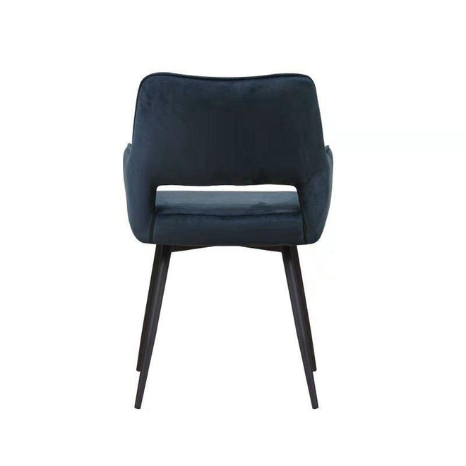 Eetkamerstoel Lexa Velvet blauw