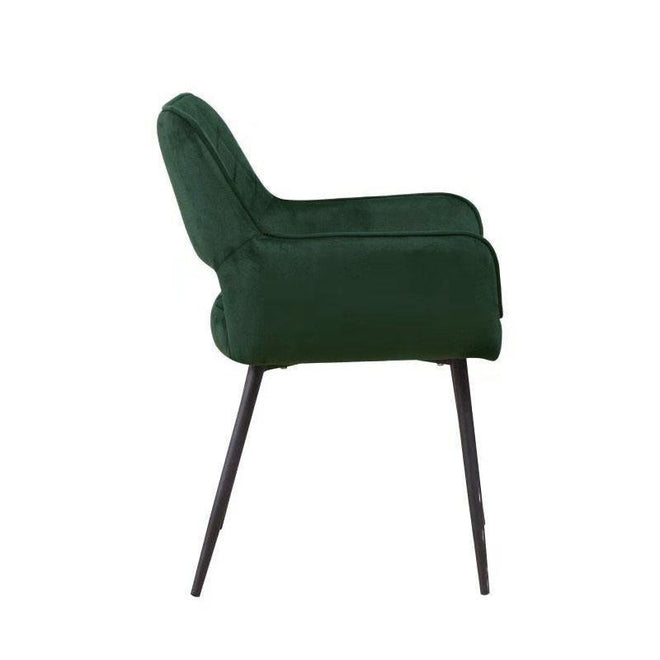 Eetkamerstoel Lexa Velvet groen