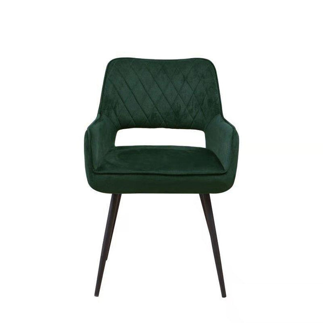 Eetkamerstoel Lexa Velvet groen