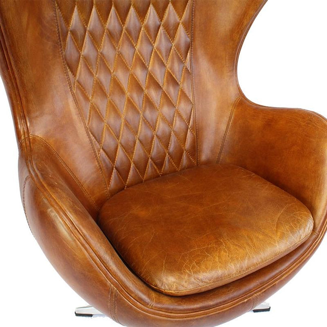 Egg chair Mason cognac - Bronx71