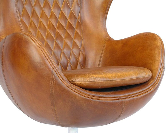 Egg chair Mason cognac - Bronx71