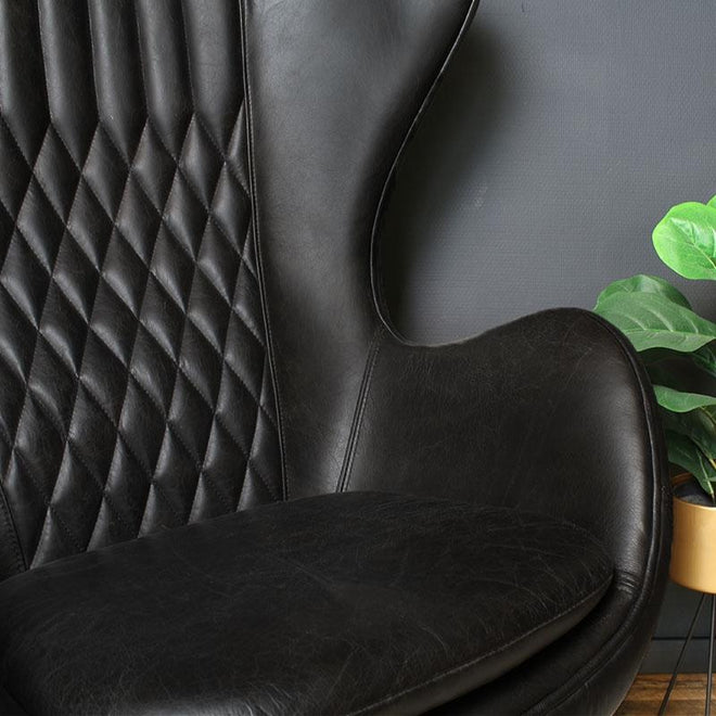 Egg chair Mason zwart 