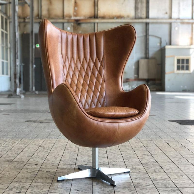 Egg chair Mason cognac - Bronx71