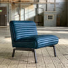 Industriële fauteuil Reflex blauw