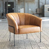 Industriële fauteuil Omega sand