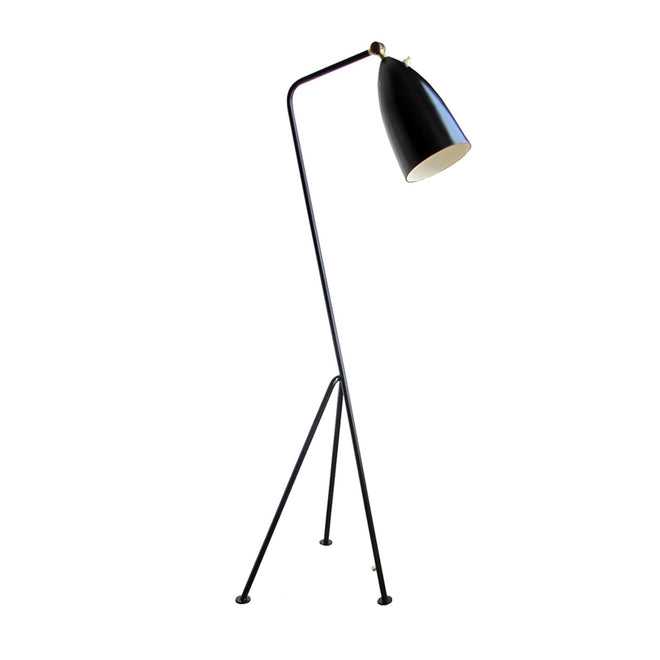 Grasshopper vloerlamp zwart - Gubi Grosmann