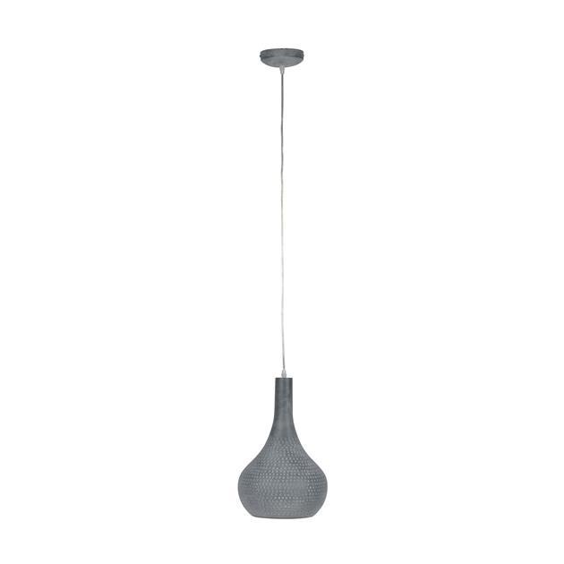 Hanglamp Reese 1-lichts grijs