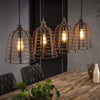 Industriële hanglamp Soren 4-lichts