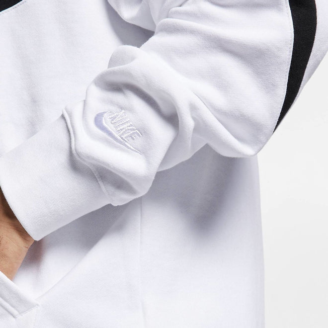 Hoodie van sweatstof met rits voor heren