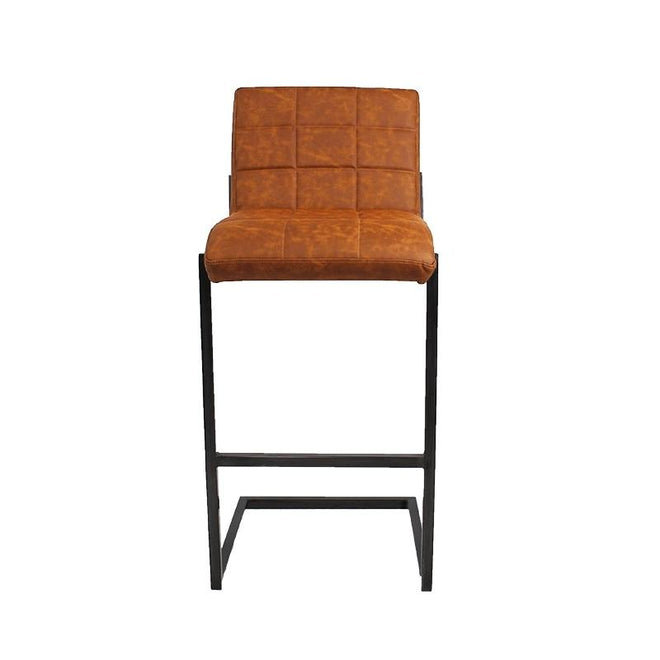 Industriële barkruk Flash cognac