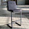 Industriële barkruk Phoenix bruin 79 cm