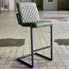 Industriële barkruk Phoenix groen 79 cm