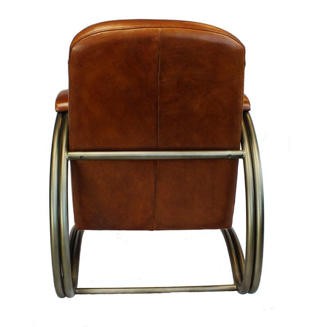 Industriële fauteuil Rover cognac - Bronx71