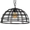 Industriële hanglamp Bright XL zwart