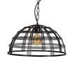 Industriële hanglamp Bright zwart