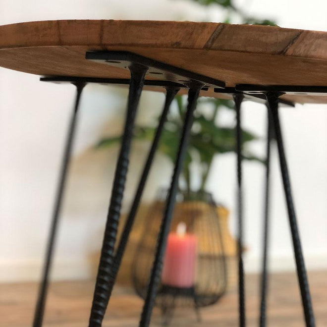 Salontafel set Liv mangohout (2 stuks)