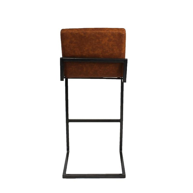 Industriële barkruk Flash cognac