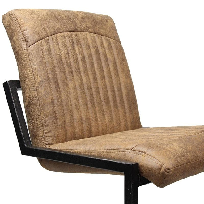 Industriële barkruk Salvador cognac