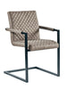 Industriële eetkamerstoel Jordan taupe