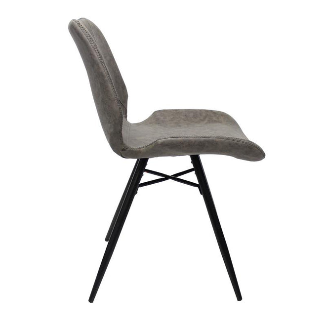 Industriële eetkamerstoel Suit taupe