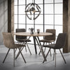 Industriële eetkamertafel Alton rond Ø120 cm