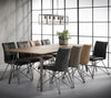 Industriële eetkamertafel Leroy 240 cm MDF