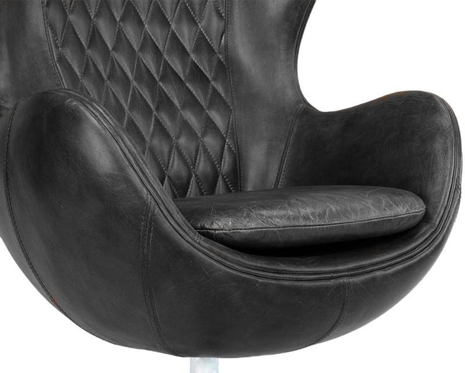 Egg chair Mason zwart 