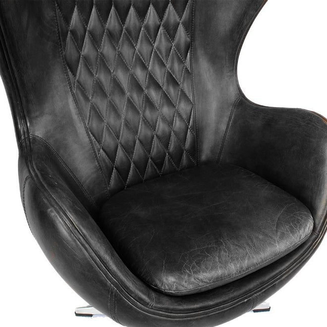 Egg chair Mason zwart 