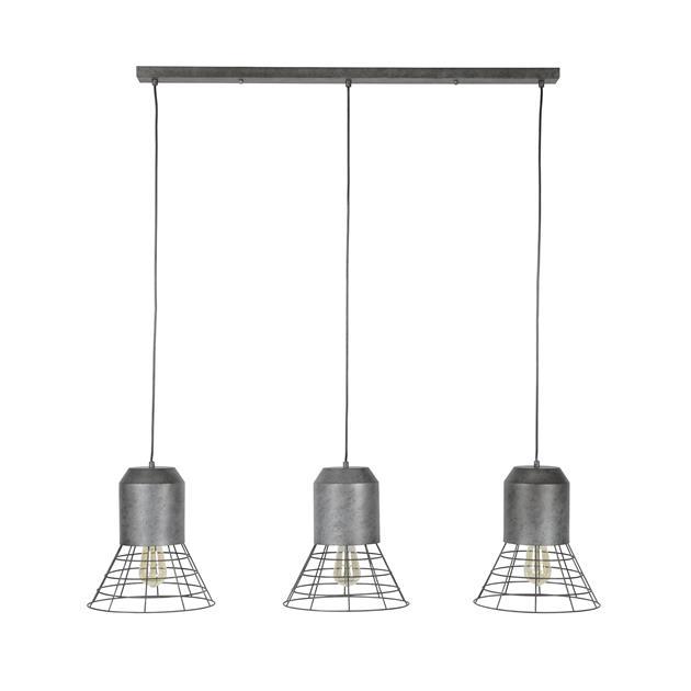 Industriële hanglamp Mae 3-lichts