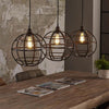 Industriële hanglamp Jayla 3-lichts