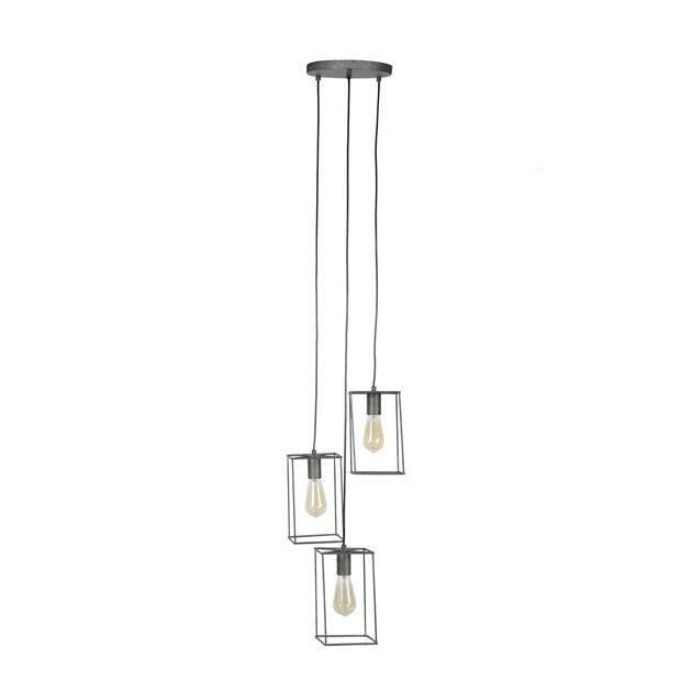 Industriële hanglamp Stella 3-lichts