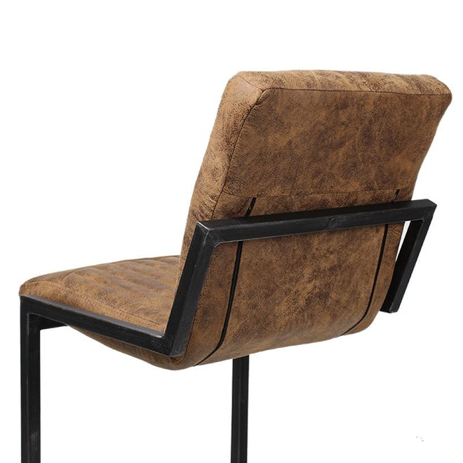 Industriële barkruk Toni cognac