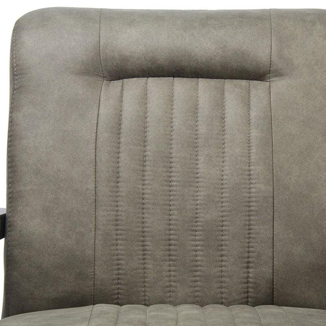 Industriële fauteuil Denver olijf groen