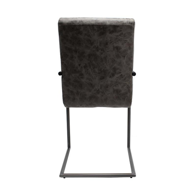 Industriele eetkamerstoel vito taupe
