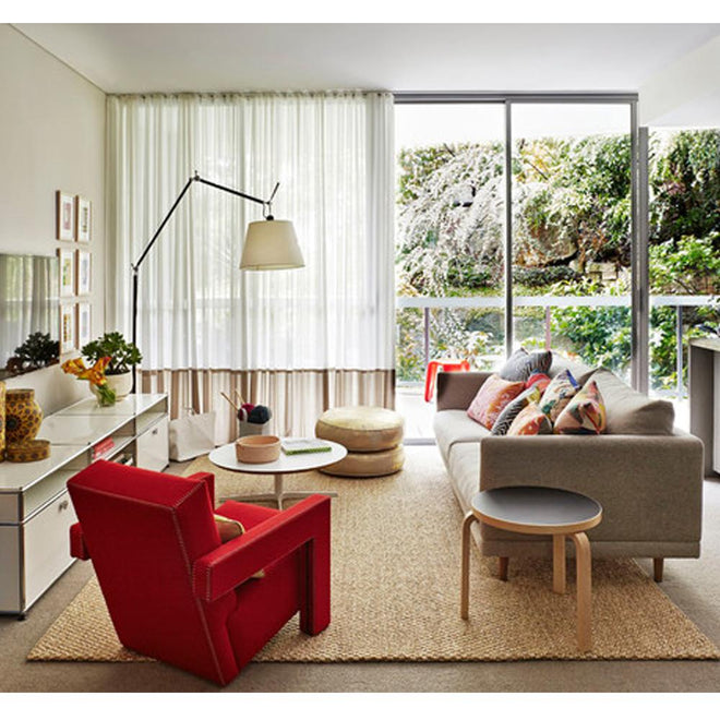 Tolomeo Mega Terra vloerlamp aluminium 
