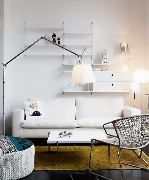 Tolomeo Mega Terra vloerlamp aluminium 