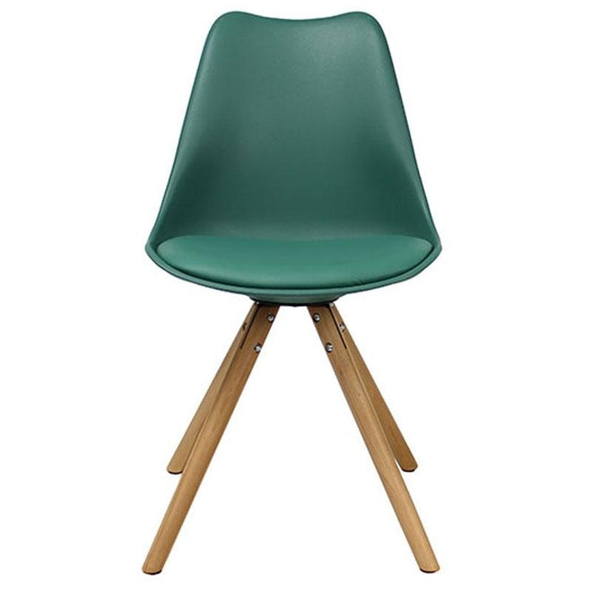 Nordal eetkamerstoel donker ocean green 