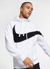 Hoodie van sweatstof met rits voor heren