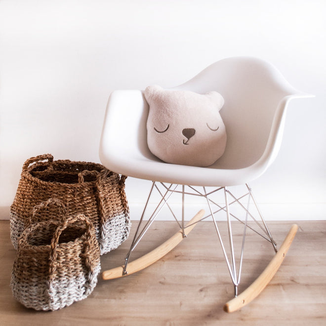 Eames RAR schommelstoel in slaapkamer -  Charles & Ray Eames